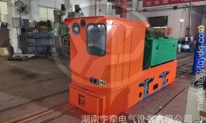 5噸湘潭防爆電機(jī)車發(fā)往江西